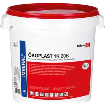 tekutá izolace Hahne ÖKOPLAST® 1K 20B · 30 l · Bitumenová hydroizolace s polystyrenem