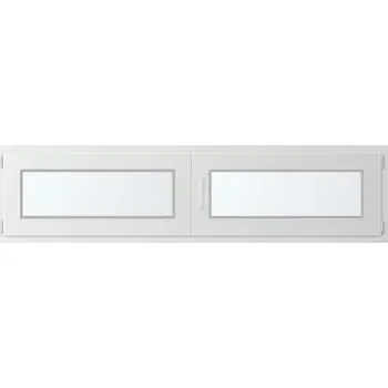 Okno Dvoukřídlé plastové okno pravé 200x60