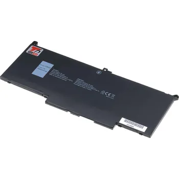 Baterie k notebooku Baterie do notebooku T6 Power pro Dell Latitude 7490, Li-Poly, 7,6 V, 7500 mAh (57 Wh), černá