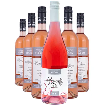 Pod Hradem Set 5+1 - 5x Rosé Lucie 2021 a 1x Frizzanté 2021