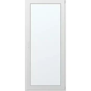 Vchodové dveře Jednokřídlé plastové balkonové dveře pravé 100x230