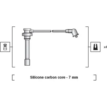 Zapalovací kabel Sada kabelů pro zapalování, 941318111089