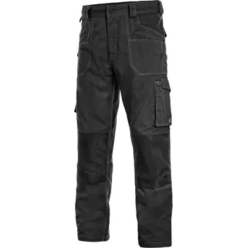 montérky CANIS CXS Kalhoty STRETCH pánské černá - 60