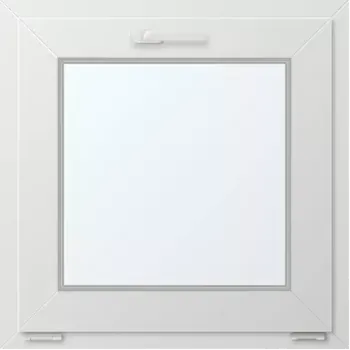 Okno Jednokřídlé plastové sklopné okno 80x70