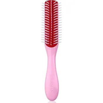 Stylingový přípravek Denman Style D14 The Mini Curl Definer & Styler stylingový hřeben na vlasy Pink Crush 1 ks