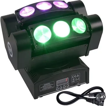 Světelný efekt Light4Me Spider Head 6X10 Světelný efekt