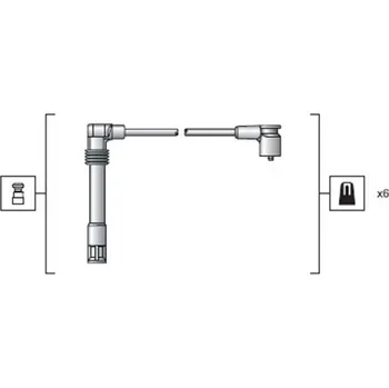 Zapalovací kabel Sada kabelů pro zapalování, 941318111162