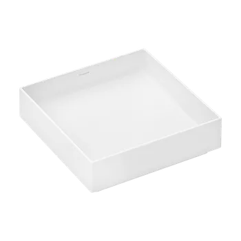 Umyvadlo Hansgrohe Xuniva Evo E - Umyvadlová mísa 400x400 mm bez přepadu a otvoru na baterii, bílá matná 60324700