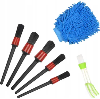 Kosmetický štětec SADA ŠTĚTCŮ A PŘÍSLUŠENSTVÍ K ČIŠTĚNÍ UNIVERZÁLNÍ - 7 KS