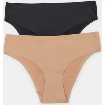 Kalhotky Sinsay - Kalhotky figi 2 balení - béžová - 221FX-02X - 221FX-02X-XS