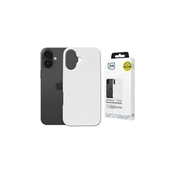 Náhradní kryt pro mobilní telefon 3mk ochranný kryt HARDY MagSilicone pro Apple iPhone 16 White 5903108662024