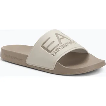 Dámské pantofle Nazouváky EA7 Emporio Armani Water Sports Visibility cobblestone / silver birch