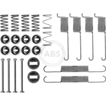 Brzdová čelist Sada prislusenstvi, brzdove celisti, 0715Q