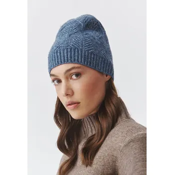 Klobouk Tatuum PLETENÁ DÁMSKÁ ČEPICE S PODZIMNÍM STRUKTUROVANÝM VZOREM — TUKA
