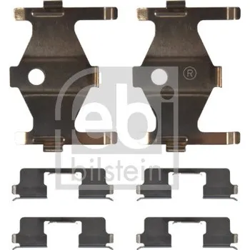 Brzdový kotouč Sada příslušenství, obložení kotoučové brzdy, 182431