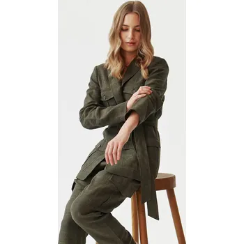 Dámské sako Tatuum VZDUŠNÉ PLÁTĚNÉ SAKO S OPASKEM V PASE - MIANKO 1