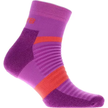 Dámské oblečení Ponožky Inov8 Active Mid Sock Purple/Coral S