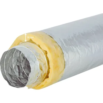 DEC SonoDEC Original 160 - ohebná hliníková hadice s akustickou izolací, 10 m