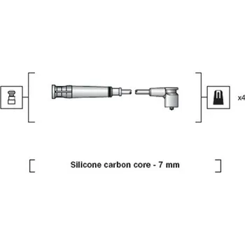 Zapalovací kabel Sada kabelů pro zapalování, 941318111269