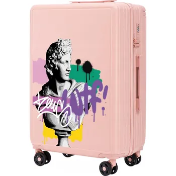 Wings Střední tvrdý kufr ABS CS-BNT01, 63 l