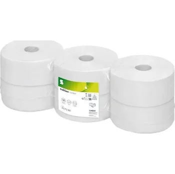 Toaletní papír Wepa Professional Toaletní papír JUMBO 2vrstvý, návin 380 m, bílý