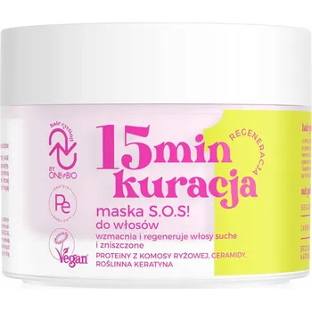 Vlasová regenerace Maska na vlasy OnlyBio pro suché a poškozené vlasy 280 ml