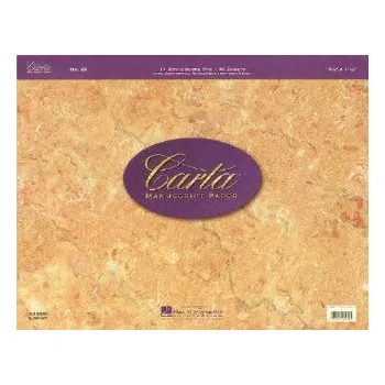 Carta Manuscript Paper No. 25 - Professional – Hal Leonard Publishing Corporation (EN)