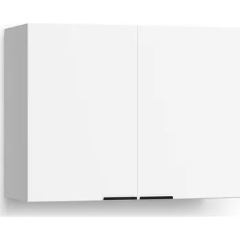 Koupelnový nábytek Blumfeldt WoodVista vysoká skříňka, Soft-Close, hliníkové rukojeti (10046267)