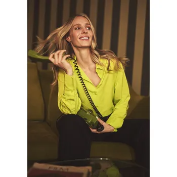 Dámská košile Tatuum DLOUHÁ DÁMSKÁ PLÁTĚNÁ KOŠILE ZE SMĚSI VISKÓZY - MALIBU 2