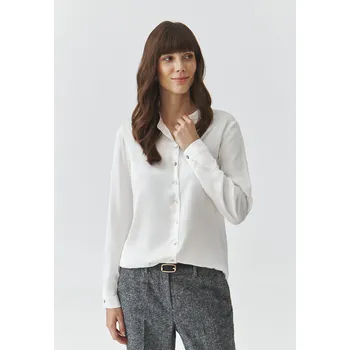 Dámská košile Tatuum DÁMSKÁ PLÁTĚNÁ KOŠILE SE STOJÁČKEM A SATÉNOVOU ÚPRAVOU — STENDI