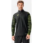 KIPSTA Mikina se zipem u krku Viralto Wavy Club pro dospělé M ČERNÁ