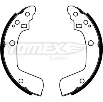 Brzdová čelist Sada brzdových čelistí, TX 22-94