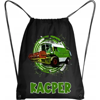 Školní batoh Školní Vak na Boty Batoh na Tělocvik Do Školky CLAAS KOMBAJN Sklizeň