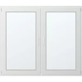 Okno Dvoukřídlé plastové okno se sloupkem 170x150