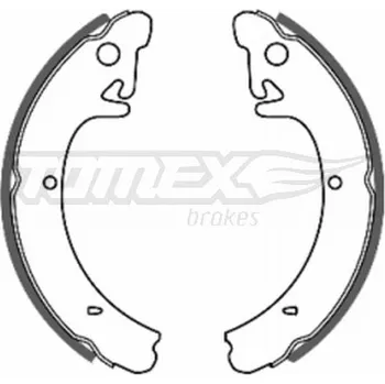 Brzdová čelist Sada brzdových čelistí, TX 20-09