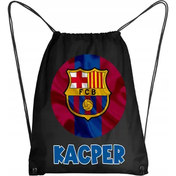 Školní batoh Školní Vak na Boty Batoh na Tělocvik do Školky FC BARCELONA + JMÉNO #8