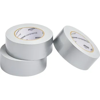 Lepicí páska Amazon Středně silná opravná páska Duct Tape 48 mm x 32 m, pevná, šedá