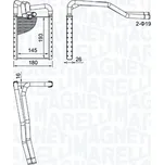 Výměník tepla, vnitřní vytápění, 350218508000