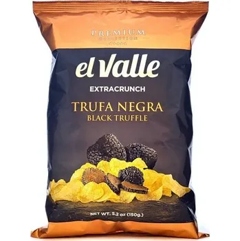 metr Chipsy s příchutí Černý lanýž 150g