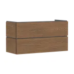 Hansgrohe Xilesa E - Umyvadlová skříňka 1180/470 se 2 zásuvkami, kašmírový dub 54264550