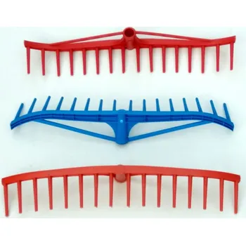 Hrábě plastové bez násady na seno, 16 zubů