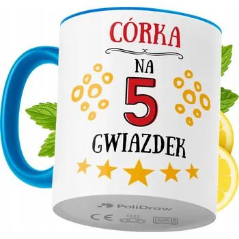 Hrnek Polidraw Hrnek Polidraw pro dceru keramika 330 ml