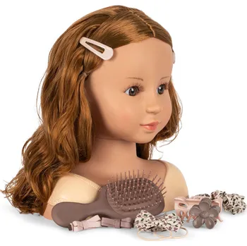 Konges Slojd Kadeřnický salon - česací hlava Konges Sløjd Doll Hair Salon