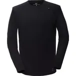 2117 of Sweden Ullanger pánské merino tričko s dlouhým rukávem, Black XL