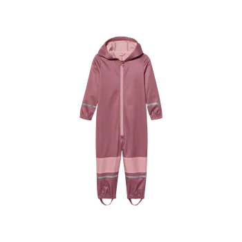 Dětský overall lupilu® Dívčí softshellový overal s podšívkou (růžovo-fialová, 110/116)