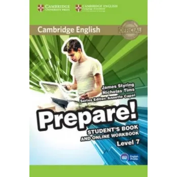 Anglický jazyk Cambridge English Prepare! Level 7 Student's Book and Online Workbook (James Styring)(Brožovaná)