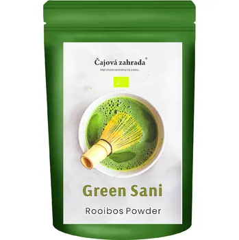 Čaj Čajová zahrada Green Sani Powder BIO - Rooibos Prémium 100g