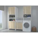 Casarredo Koupelnová sestava II BRANDI bílá/ dub sonoma