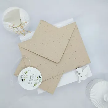 Obálka Obálka dopisní, B6, béžová, se vzorem jemných drobečků, 1 kus