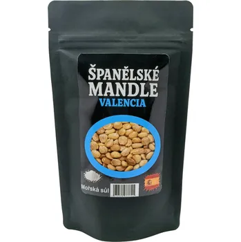 Pražené mandle Valencia mořská sůl 200g (Pražené mandle Valencia mořská sůl 200g)